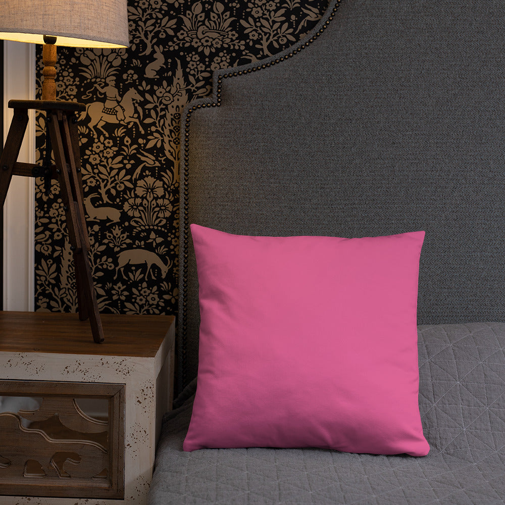 Bronze Lady - Fucsia -Basic Pillow