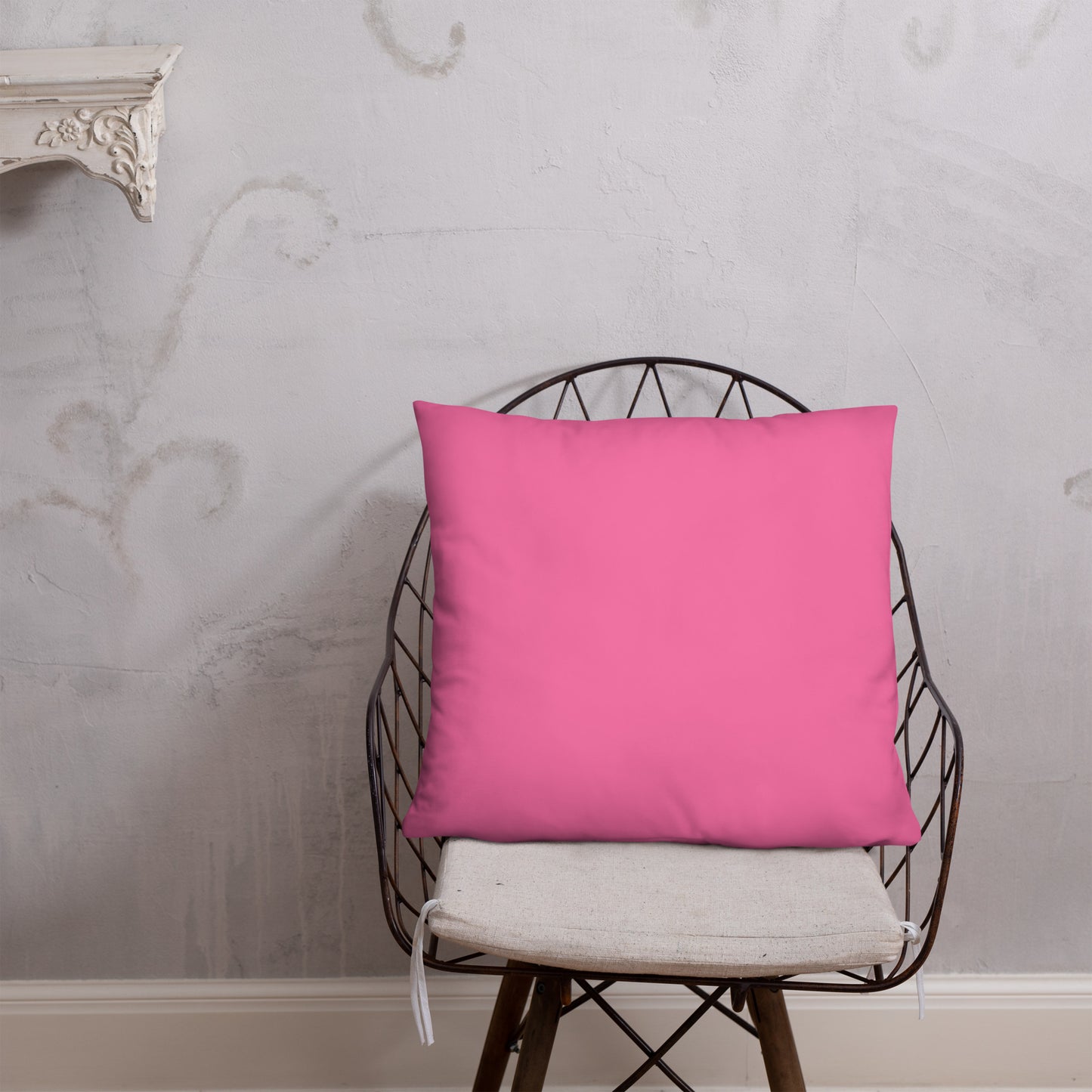 Bronze Lady - Fucsia -Basic Pillow