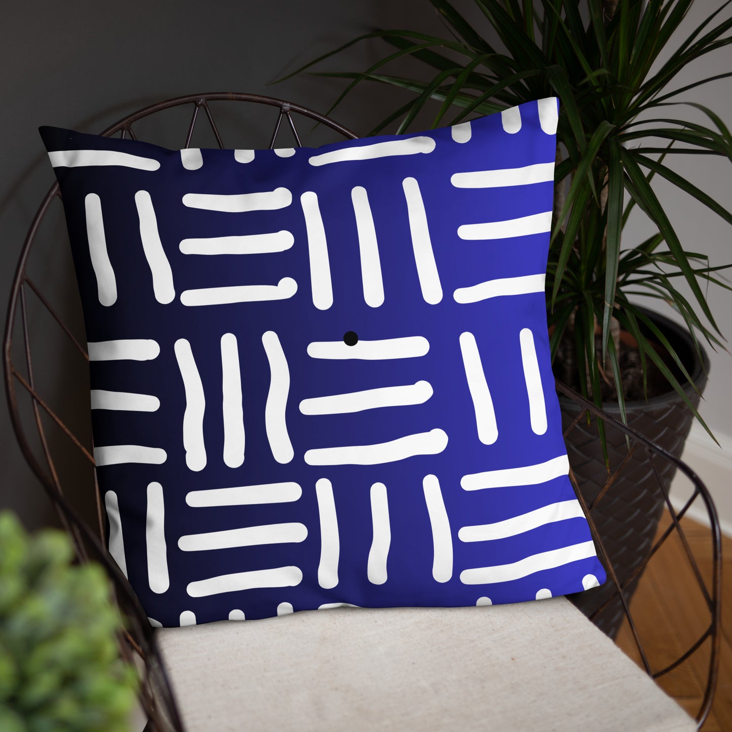 Bespoke Print II - Ombre Blue and White - Basic Pillow