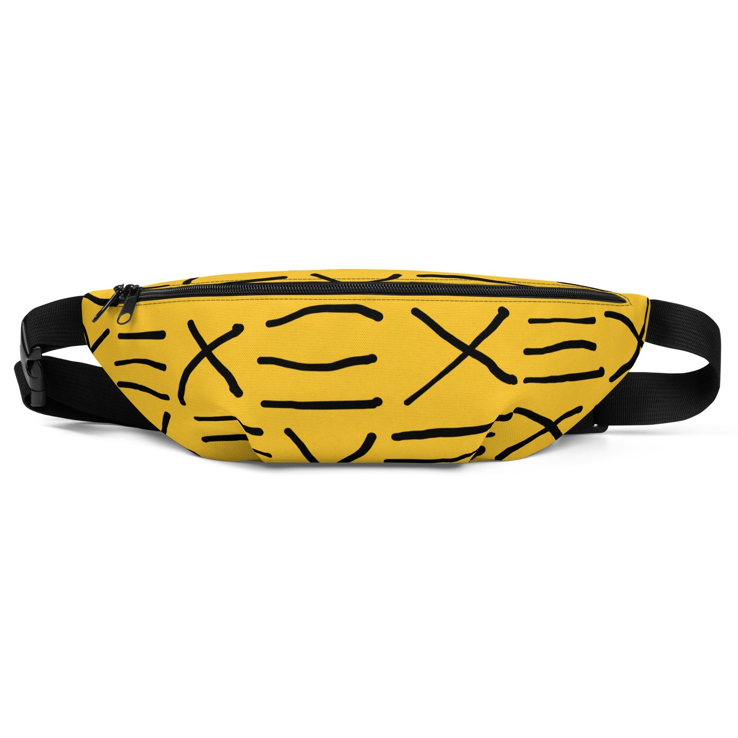 Mud Cloth Inspired - Yellow - Fanny Pack