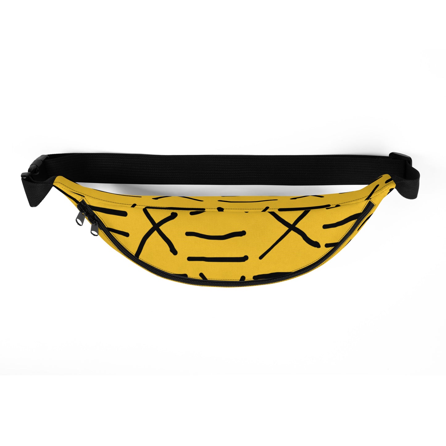 Mud Cloth Inspired - Yellow - Fanny Pack