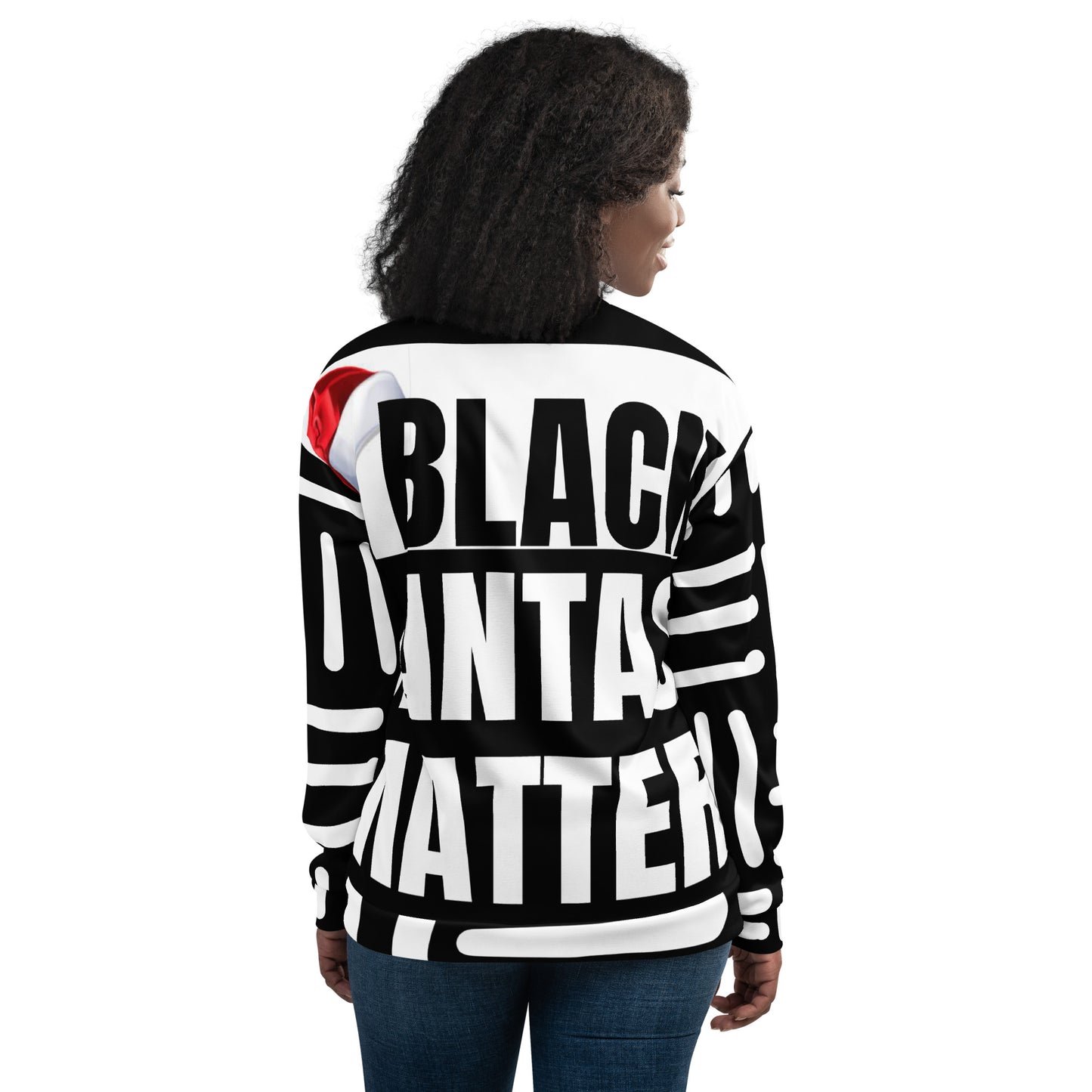 Black Santas Matter - Unisex Bomber Jacket