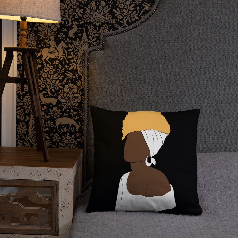 Bronze Lady - Basic Pillow