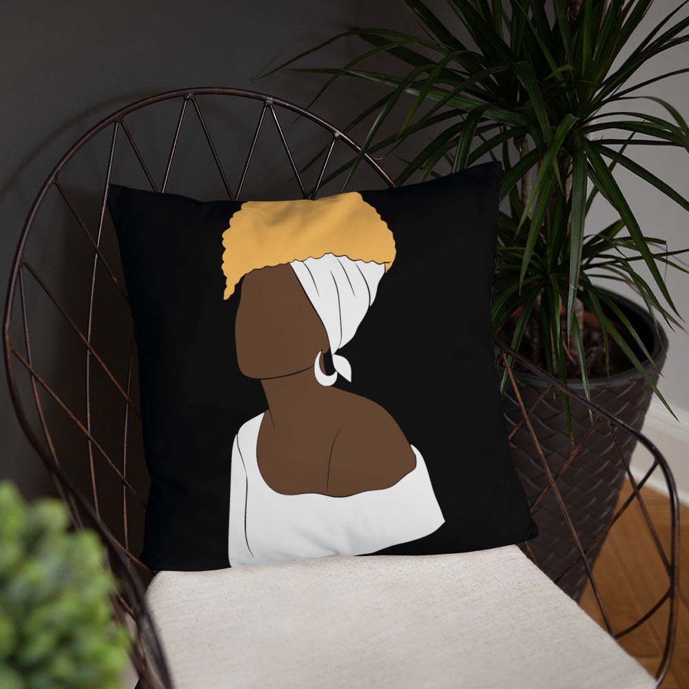 Bronze Lady - Basic Pillow