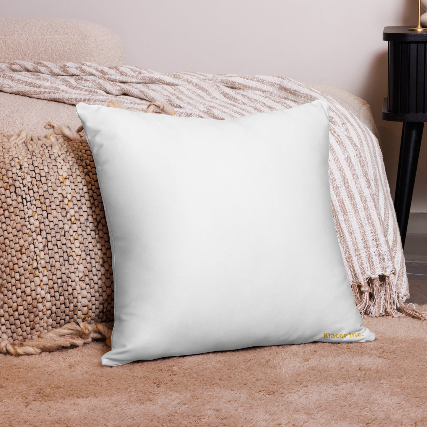 Blessed, Black and Bootyful - White Pillow