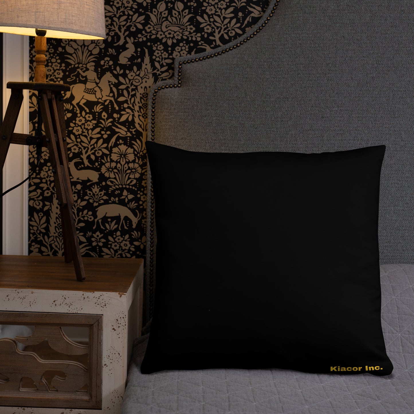 Blessed Black and Bootyful Throw Pillow