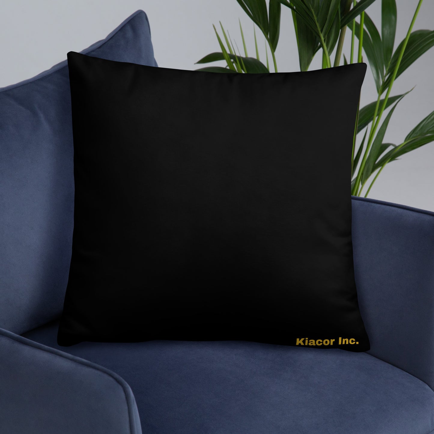 Blessed Black and Bootyful Throw Pillow