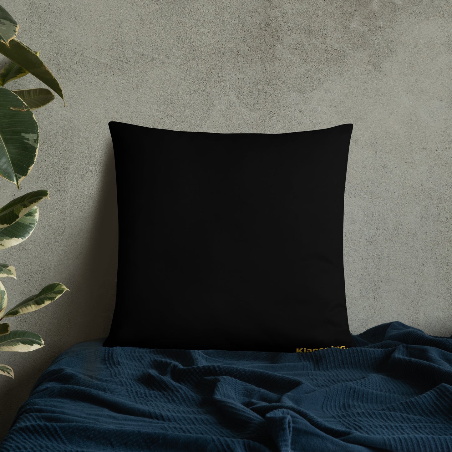 Blessed Black and Bootyful Throw Pillow