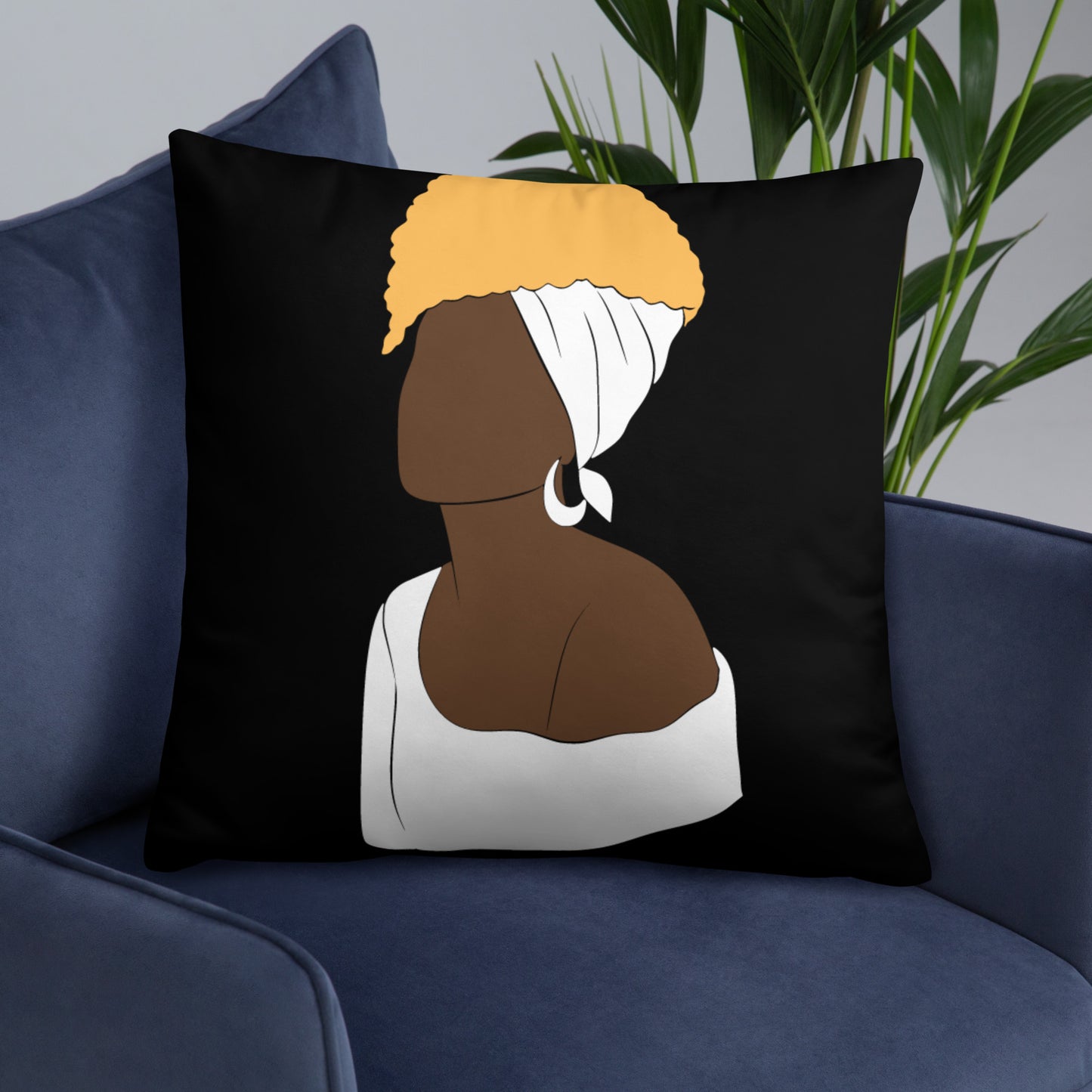 Bronze Lady - Basic Pillow